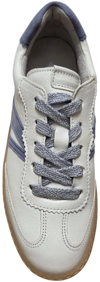 Gabor Dames Sneakers - Wit/Blauw - afbeelding 4 van 6