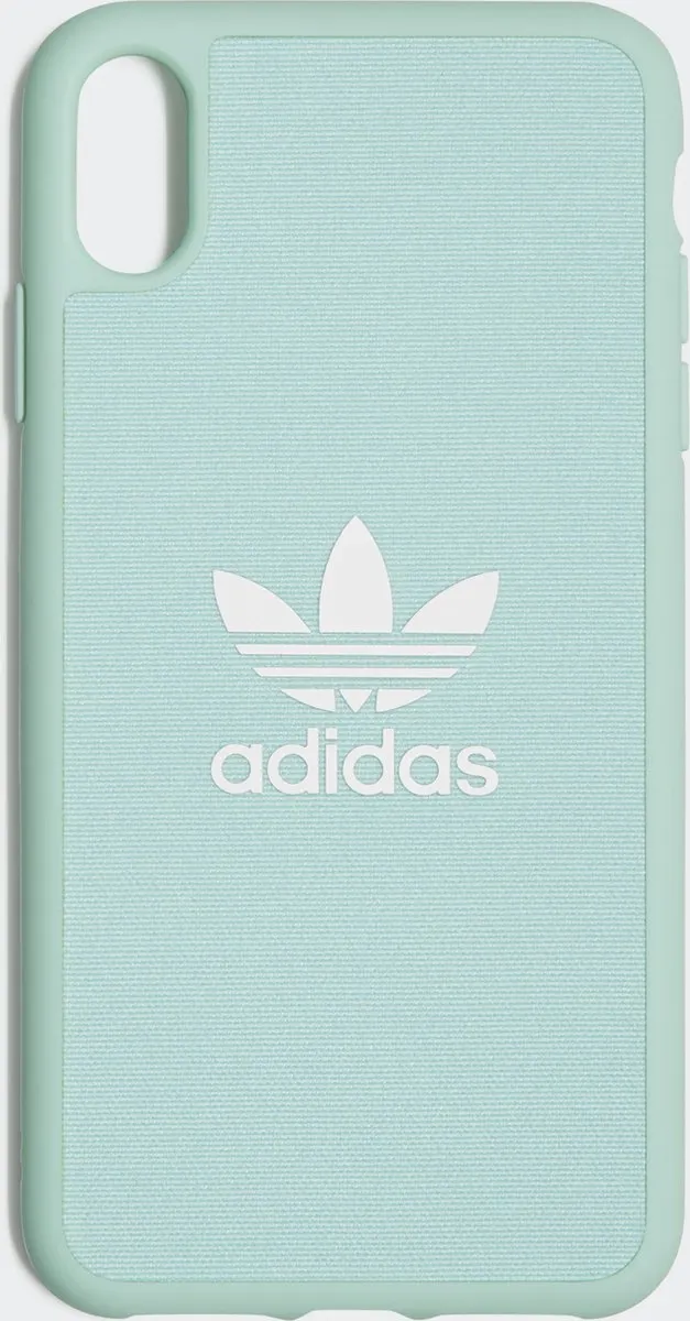 Adidas Originals Moulded Case Canvas iPhone Xs Max - Lichtgroen