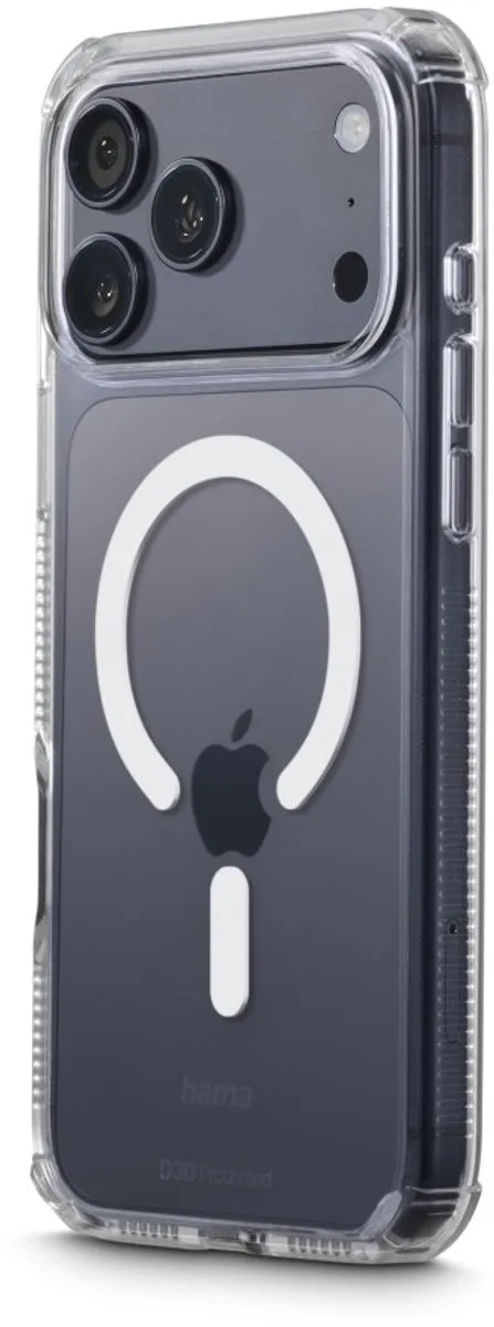 Hama Extreme Protect MagCase iPhone 17 Pro Max - Transparant - 00232423 - afbeelding 5 van 6