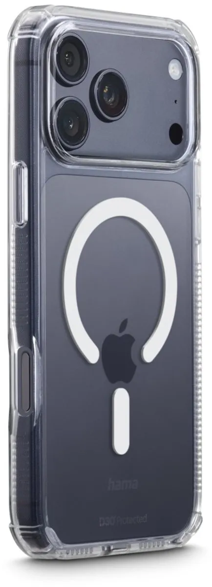 Hama Extreme Protect MagCase iPhone 17 Pro Max - Transparant - 00232423 - afbeelding 4 van 6