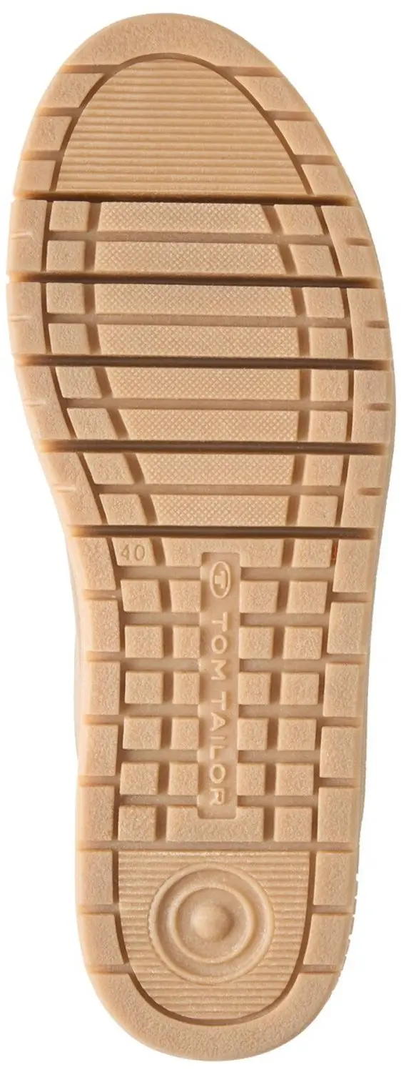 Tom Tailor Annabella Sneakers met Plateauzool - Mud - 38 - afbeelding 3 van 5
