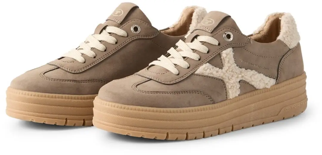 Tom Tailor Annabella Sneakers met Plateauzool