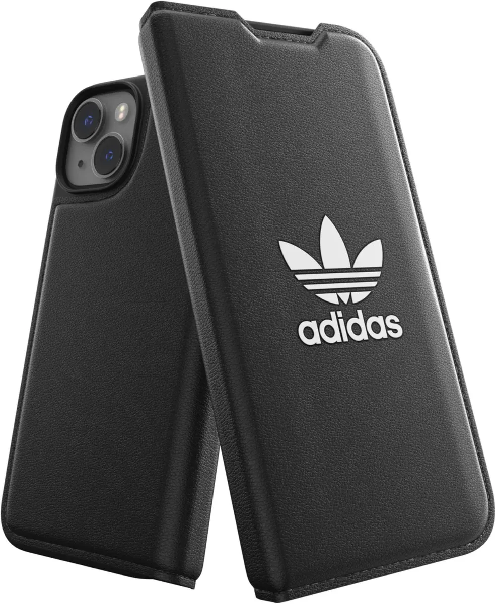 adidas Booklet Case hoesje voor iPhone 14 - Zwart