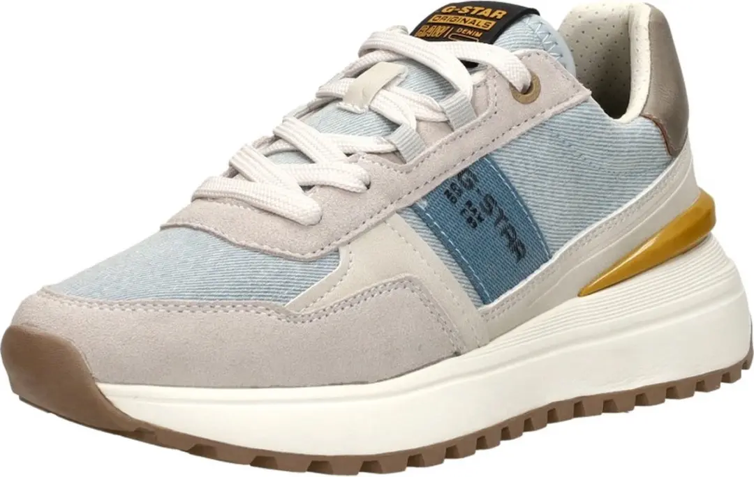 G-Star Lyn DNM W Sneakers Laag - licht blauw - Maat 38 - afbeelding 4 van 6
