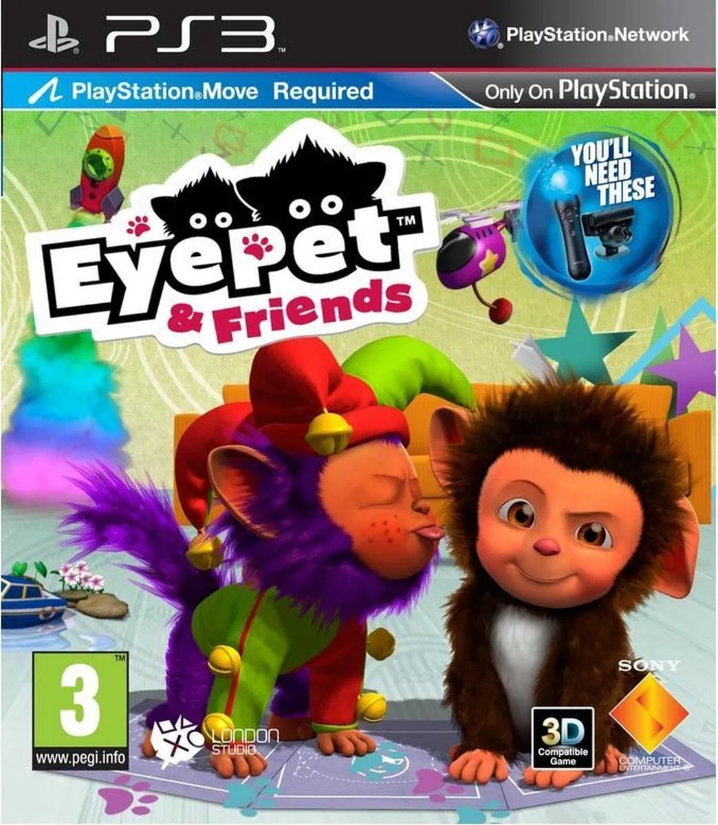 Sony PlayStation Move Eyepet + Friends Essentials Edition