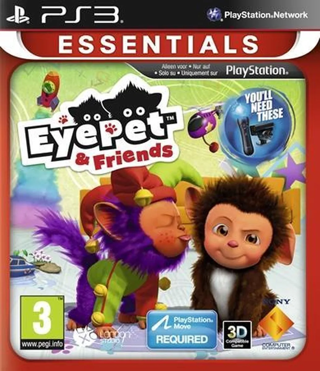 Sony PlayStation Move Eyepet + Friends Essentials Edition