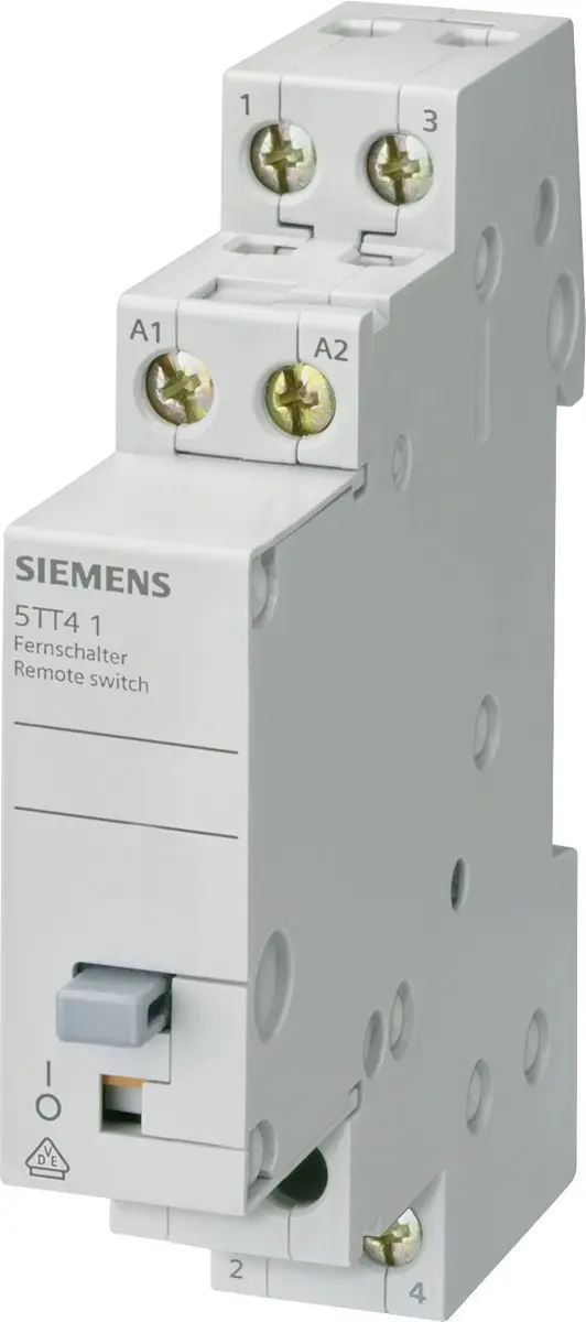 Siemens 5TT41020 Afstandsschakelaar DIN-rail - 2x NO - afbeelding 3 van 3