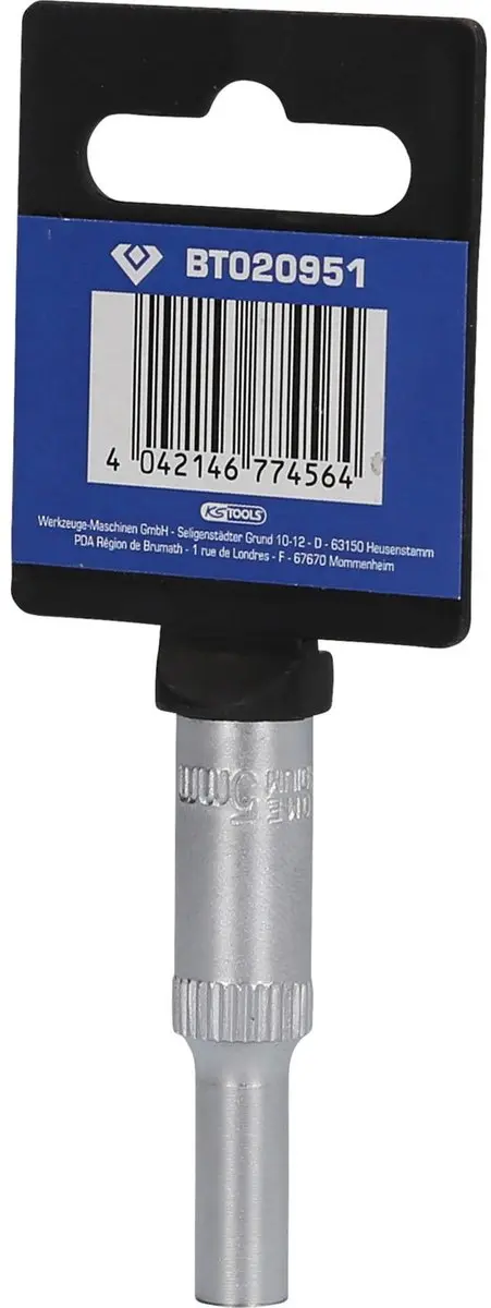 Brilliant Tools BT020951 Inbusdop 1/4" 5mm Lang - afbeelding 3 van 4
