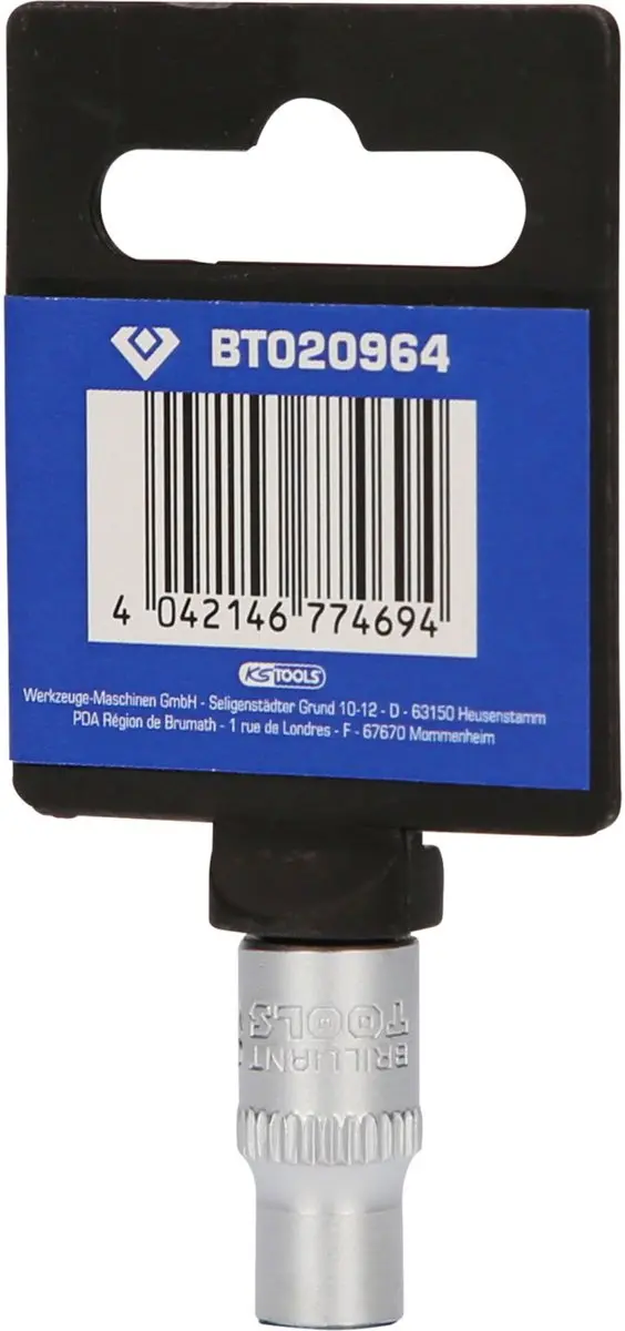 Brilliant Tools BT020964 Torx-E-dop E8 1/4" - afbeelding 3 van 4