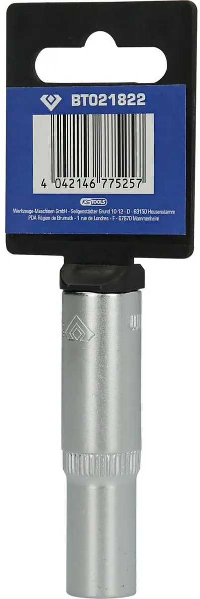 Brilliant Tools BT021822 Dopsleutel 3/8" 10 mm - Lange Uitvoering - afbeelding 2 van 4