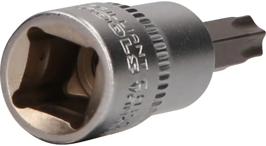 BRILLIANT TOOLS 3/8" Torx bitmof met kopboring TB40 - BT0219... - afbeelding 3 van 4