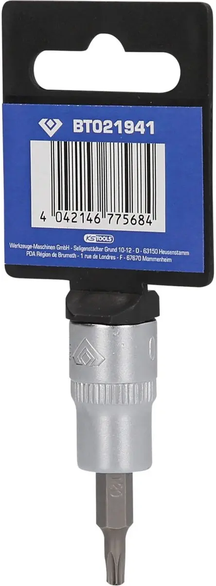 BRILLIANT GEREEDSCHAP 3/8" Torx bit inbus T20 - BT021941 - afbeelding 2 van 4