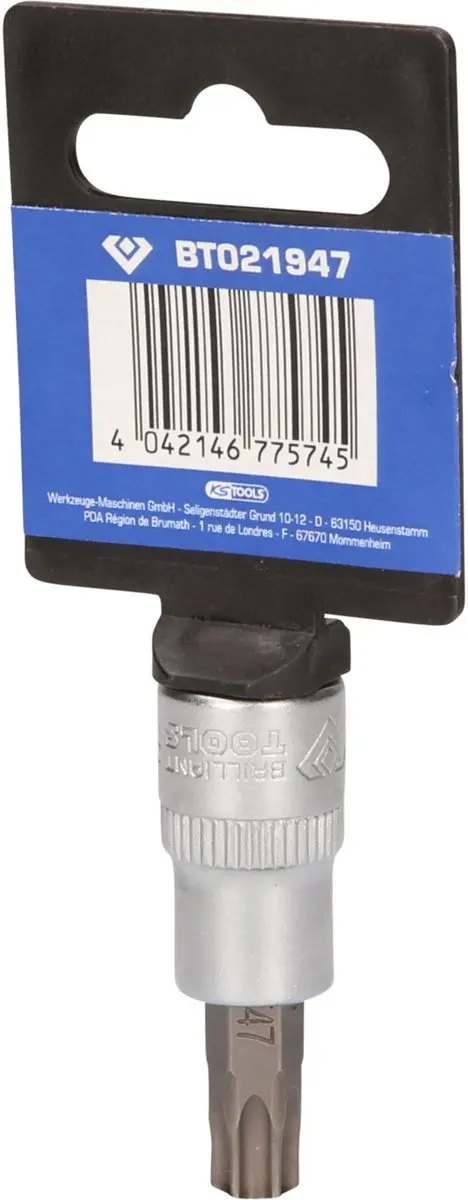 BRILLIANT GEREEDSCHAP 3/8" Torx bitmof T47 - BT021947 - afbeelding 3 van 4