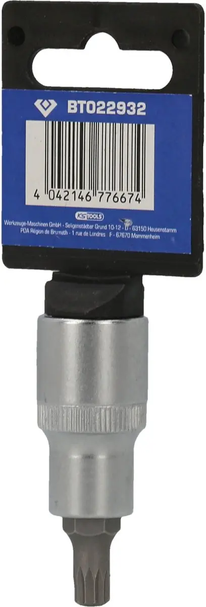 Brilliant Tools BT022932 Veelzahn-bitdop M8 - 55mm - afbeelding 2 van 4
