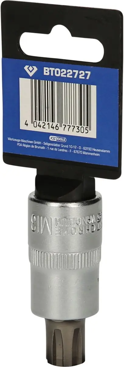 Brilliant Tools BT022727 Dopmoer 1/2" 13mm RIBE - afbeelding 3 van 4