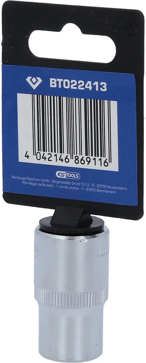 Brilliant Tools Twaalfkant Dop 1/2" 13 mm - BT022413 - afbeelding 3 van 4