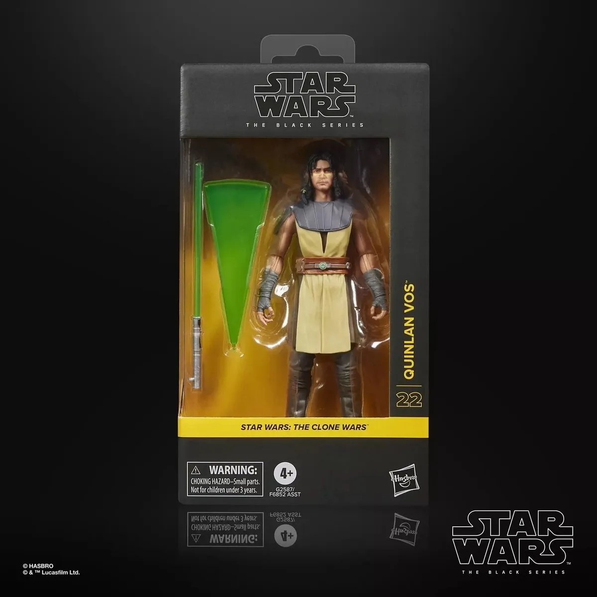 Hasbro Star Wars The Clone Wars Quinlan Vos - Action Figure 15cm - G25875X0