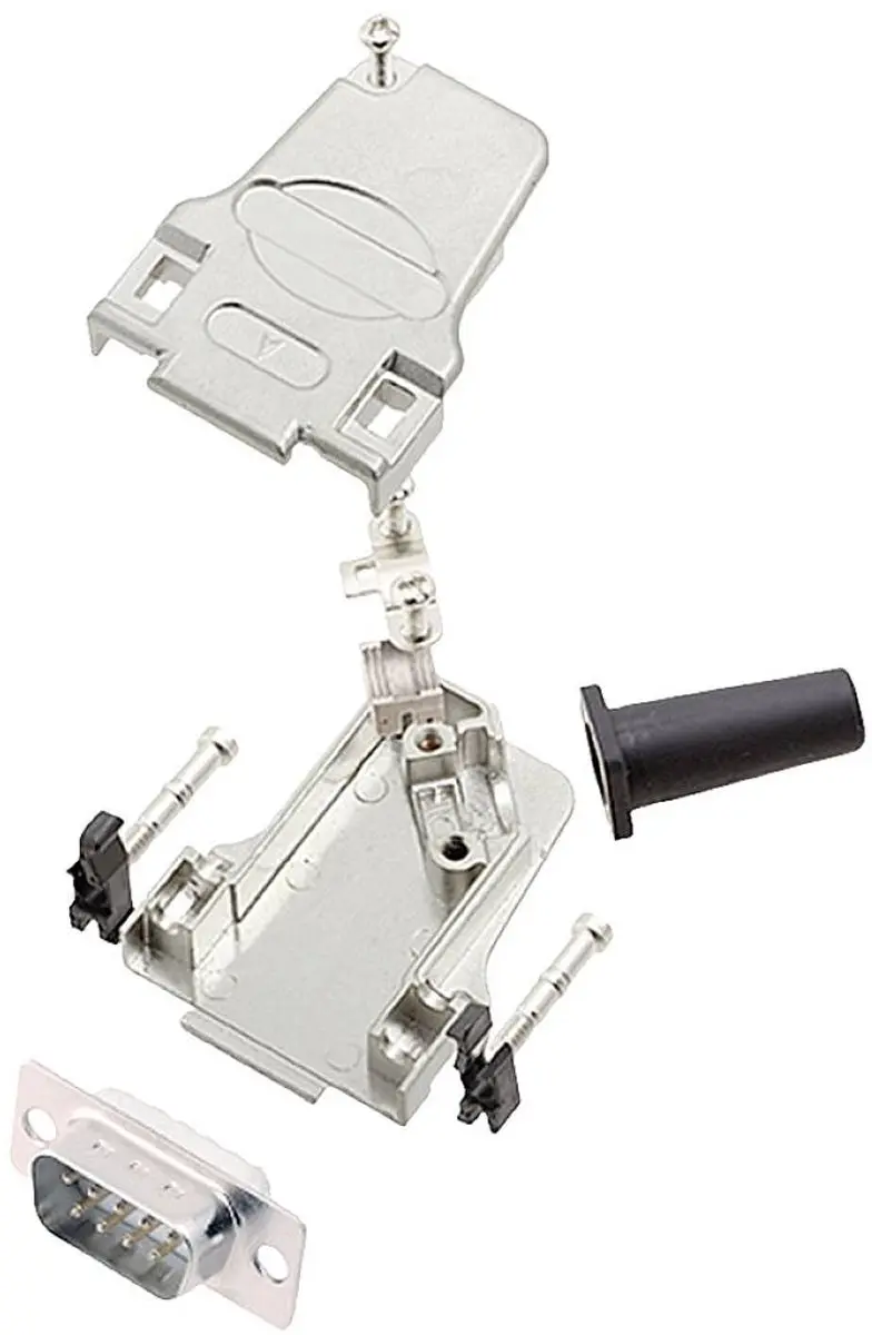 encitech 6355-8047-01 D-sub male connector 9-polig