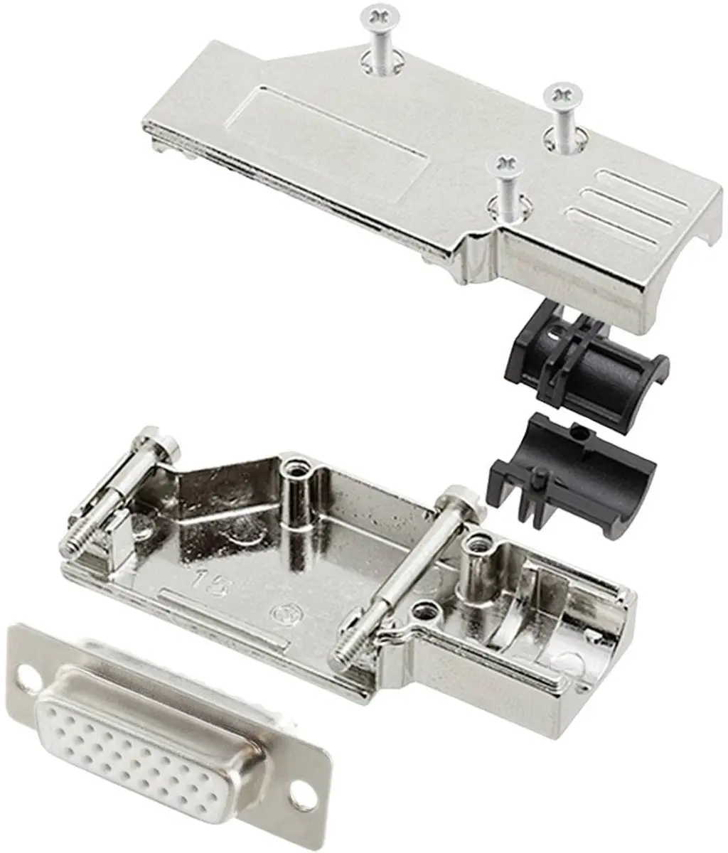 encitech 6355-8066-12 D-sub female connectorset 26 polen 90°