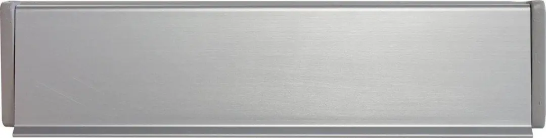 Ivana Economy Briefplaat Met Klep Aluminium F1 Deurdikte 36-56mm 345x70mm