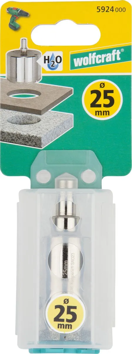 Wolfcraft Diamantboor 25mm 5924000 - Metaal