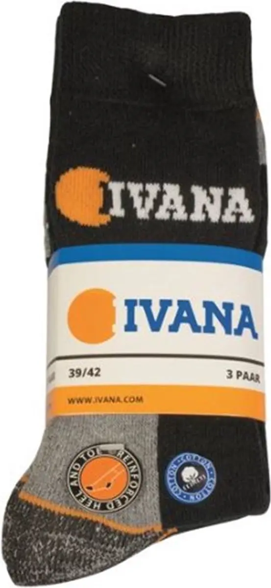 Ivana Werksok - Maat 43/46 - 3 Paar