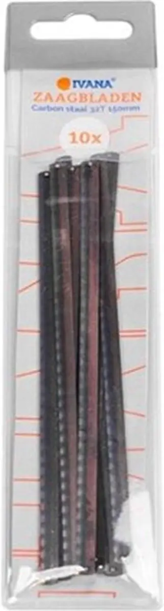 Ivana Zaagblad Carbon Staal 32 Tands 150mm