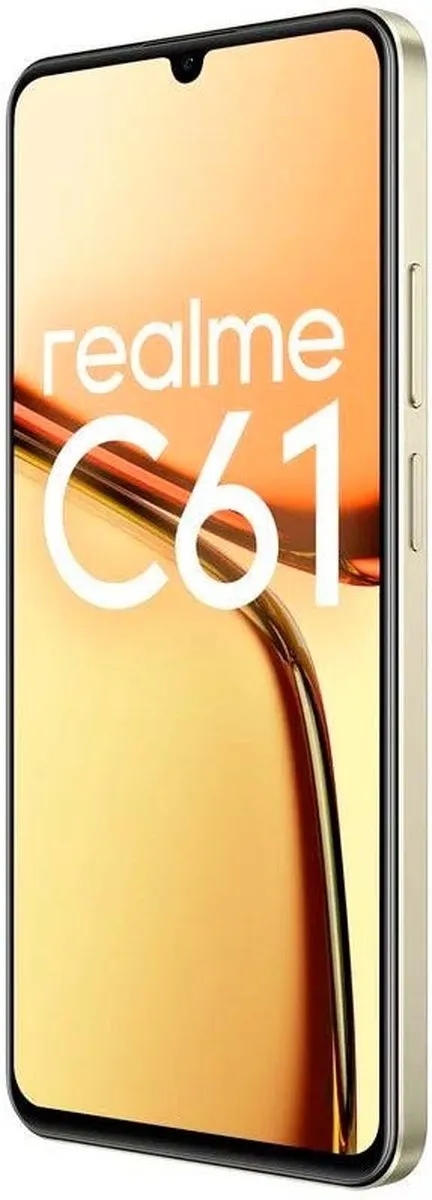 Realme C61 - 6GB/256GB - Sparkle Gold