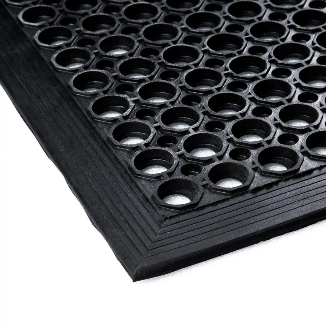 Ringmat 90 x 150 cm met rand