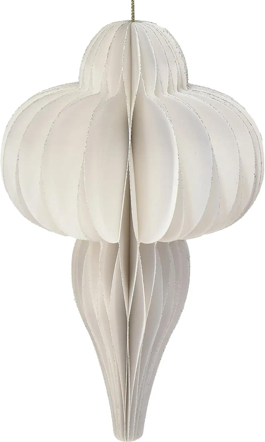 Kaemingk Papieren Pegel Kerstornament 20cm