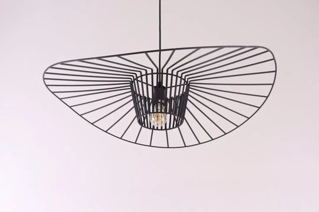 Hanglamp Wave zwart 80 cm