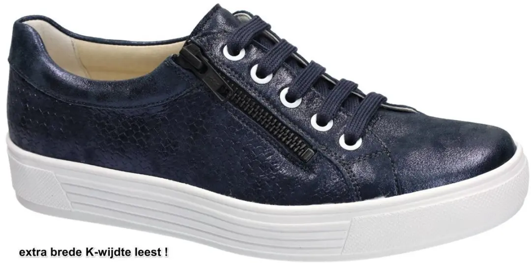 Solidus Dames Sneakers - Donkerblauw - 36.5 - afbeelding 3 van 3