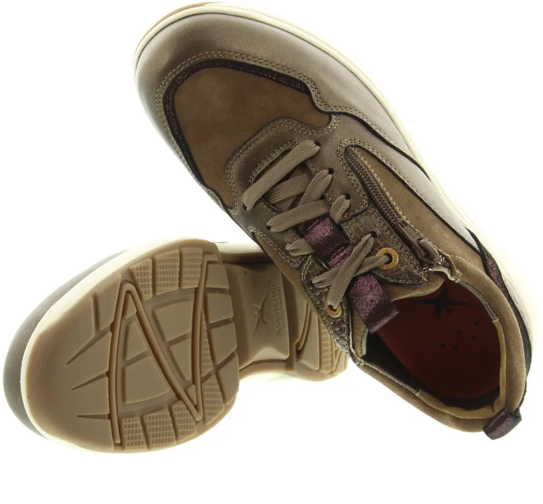 Xsensible Grenoble Dames Veterschoenen - Metallic - afbeelding 4 van 5