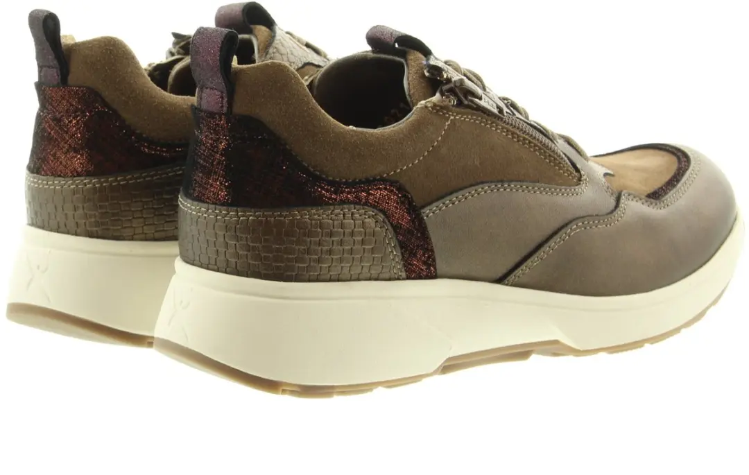 Xsensible Grenoble Dames Veterschoenen - Metallic - afbeelding 5 van 5