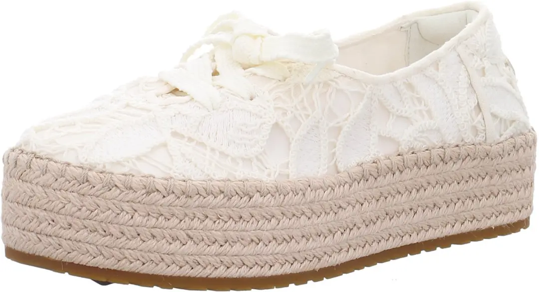 TOMS Dames Sportieve veterschoenen wit maat 41