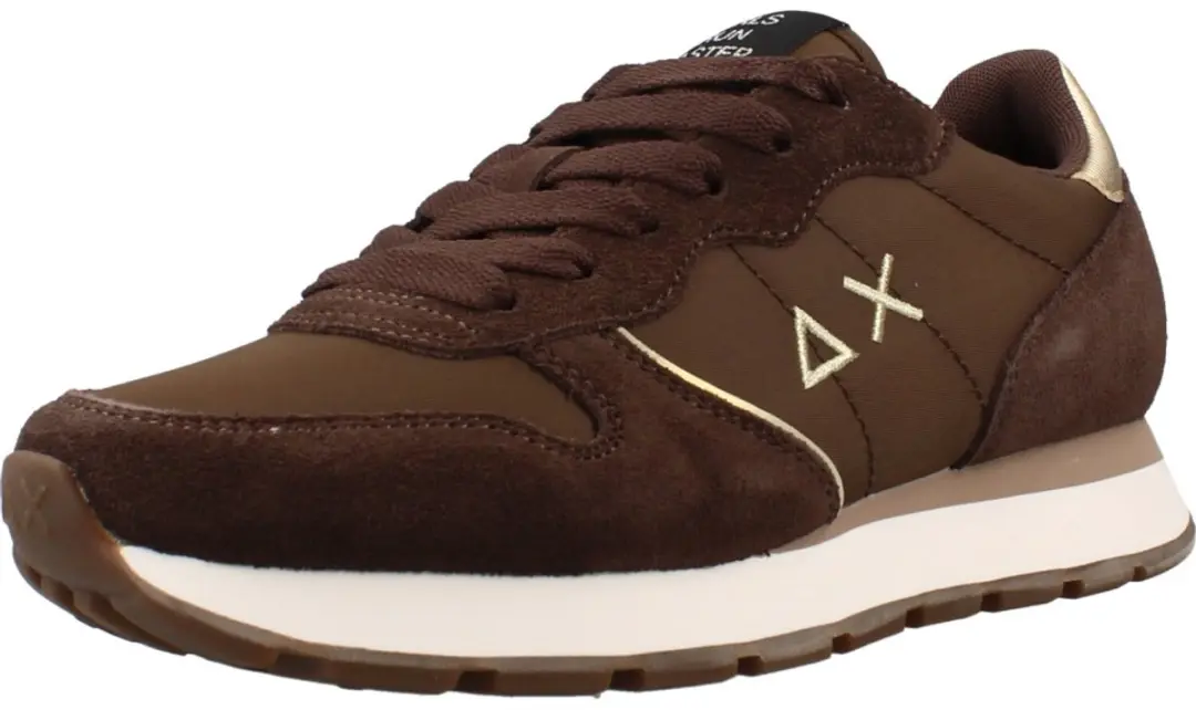 SUN68 Ally Silver Gold Sneakers - Dames - Bruin - 36 - afbeelding 3 van 6