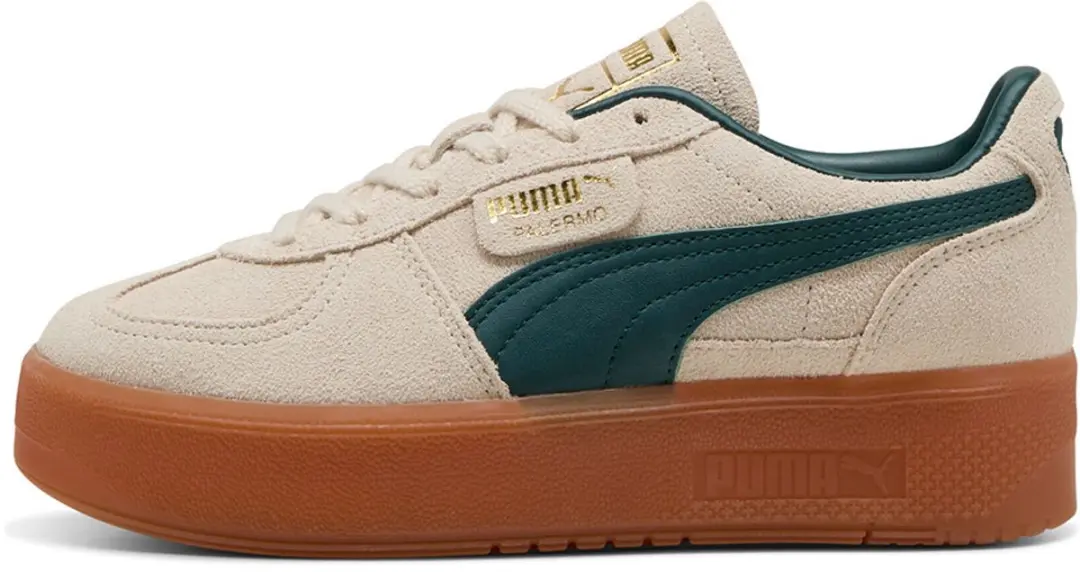 PUMA Palermo Elevata Dames Schoenen - Beige - EU 38 - afbeelding 4 van 6