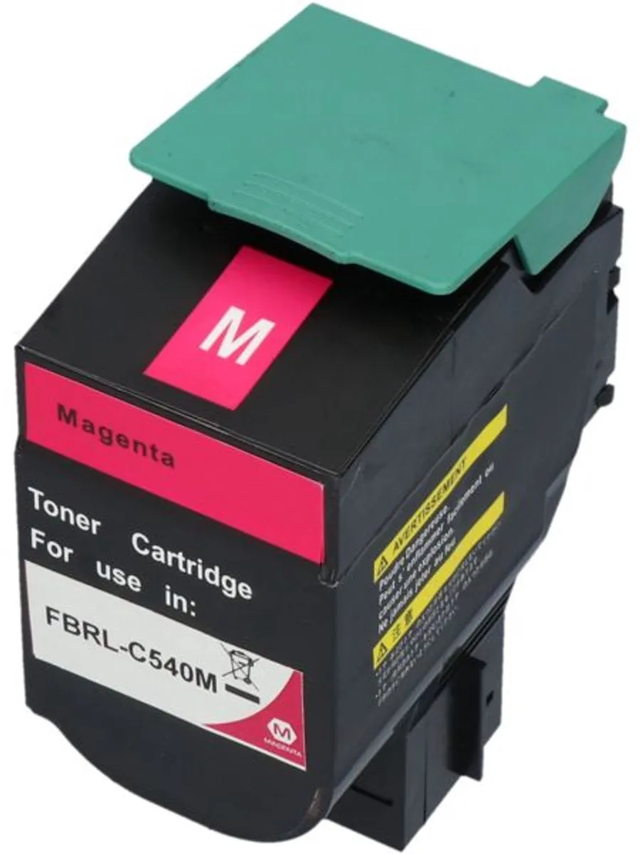 PrintAbout Lexmark C540H1MG Toner Magenta - 2.500 Pagina's