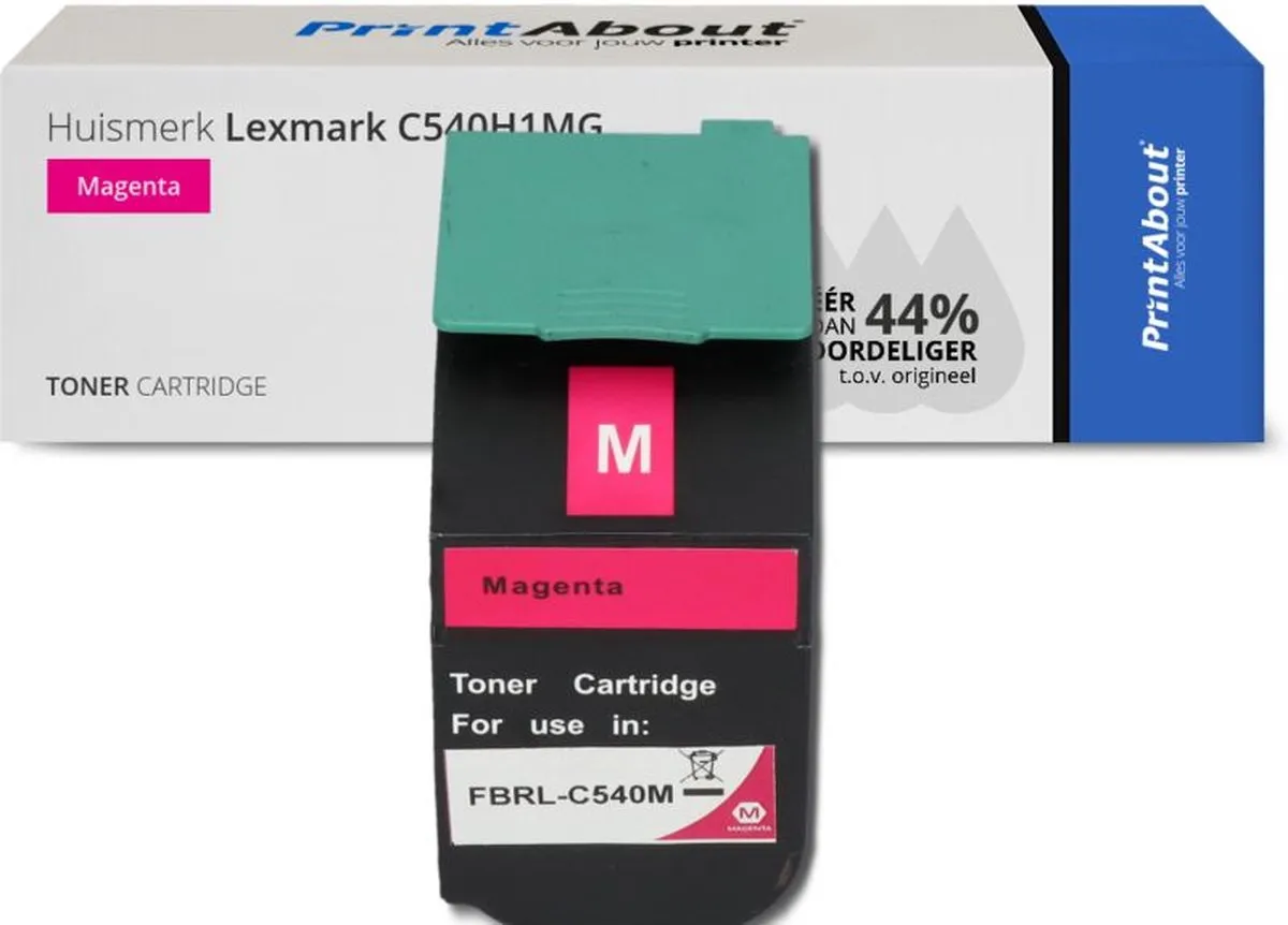 PrintAbout Lexmark C540H1MG Toner Magenta