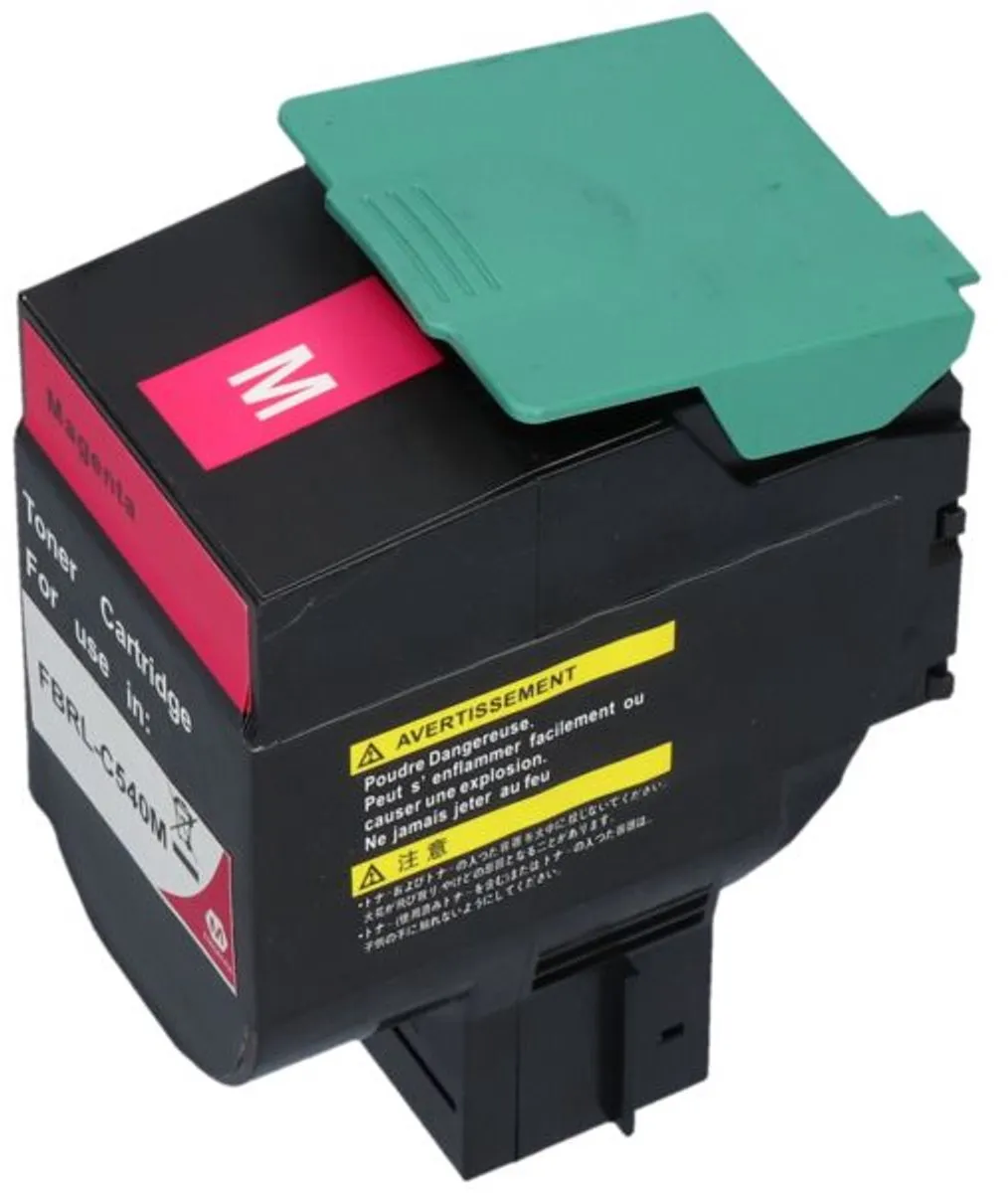 PrintAbout Lexmark C540H1MG Toner Magenta - 2.500 Pagina's
