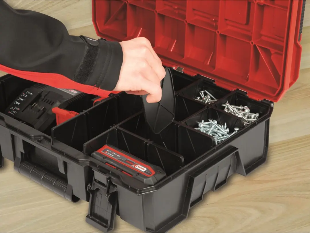 Einhell E-case Compartimenten Set 4540012 - Grijs - afbeelding 3 van 5