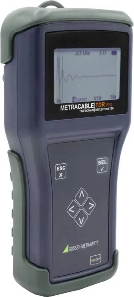 Gossen Metrawatt METRACABLE TDR PRO M281A Kabelmeter - afbeelding 4 van 4
