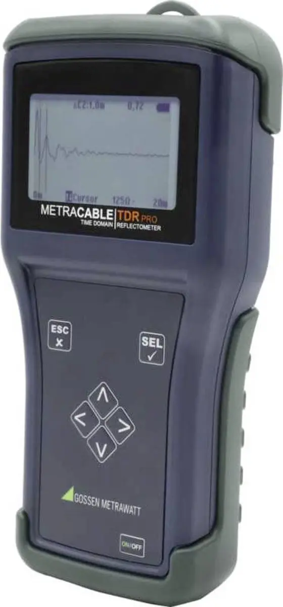 Gossen Metrawatt METRACABLE TDR PRO M281A Kabelmeter - afbeelding 3 van 4