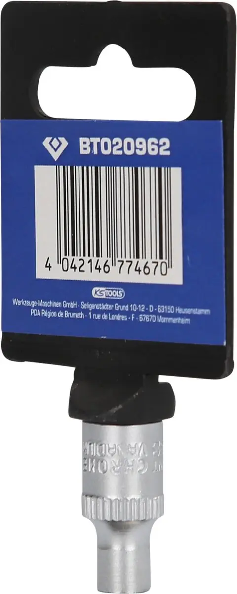 Brilliant Tools BT020962 Torx-E-dop E6 1/4" - afbeelding 4 van 4