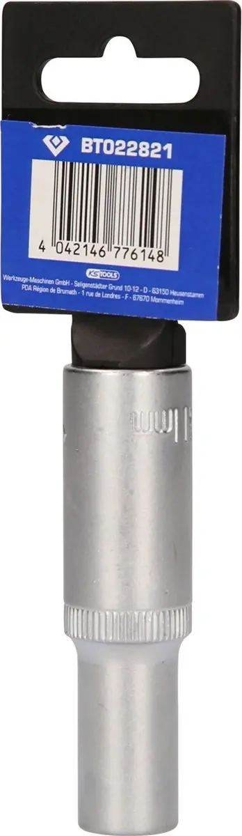 Brilliant Tools BT022821 1/2" Inbusdop 11 mm Lang - afbeelding 3 van 4