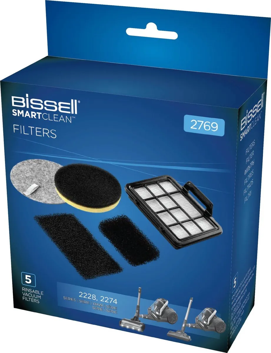 BISSELL - Filterset voor SmartClean - 1 stuk