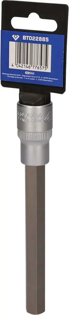 Brilliant Tools BT022885 Inbusdop 1/2" 12 mm - 140 mm - afbeelding 3 van 4