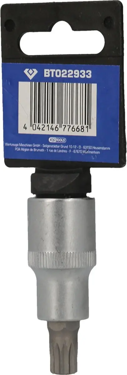 Brilliant Tools BT022933 Veelvertande Bitdop 1/2" M9 55mm - afbeelding 4 van 4