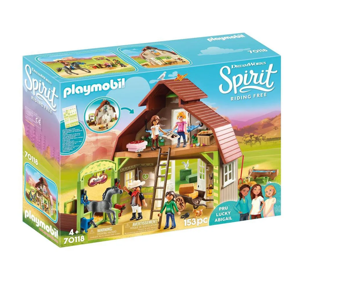Playmobil Spirit Schuur 70118