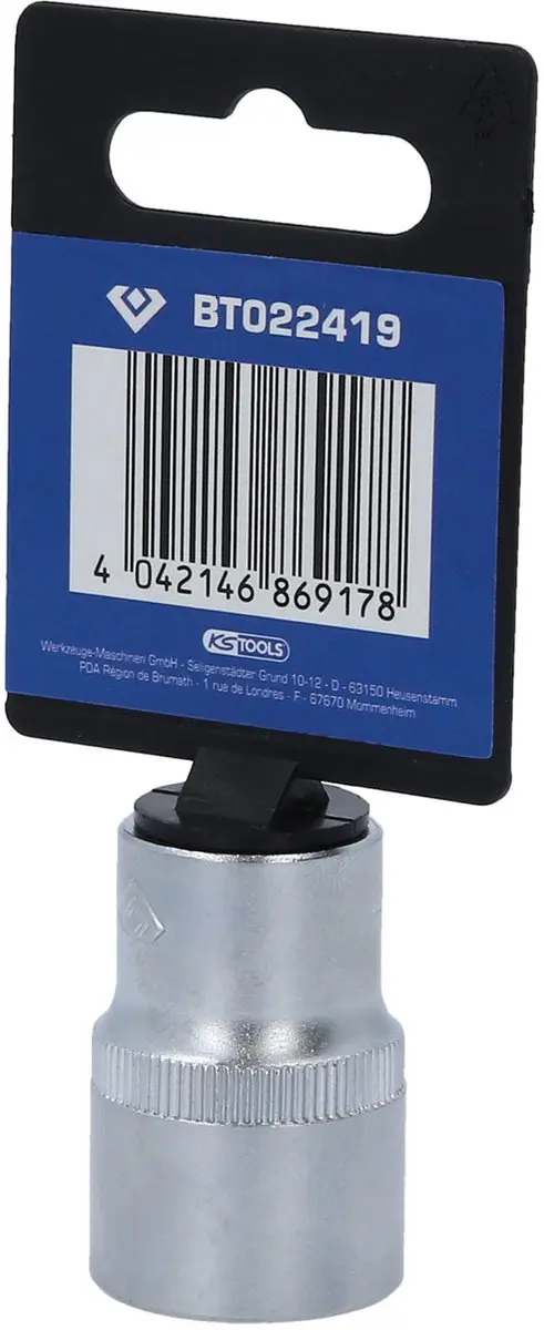 Brilliant Tools BT022419 Twaalfkant Dopsleutel 19 mm - afbeelding 4 van 4